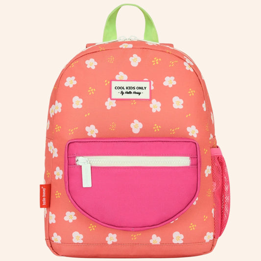 Hello Hossy rugzak – Klein of groot – Peachy Bloom