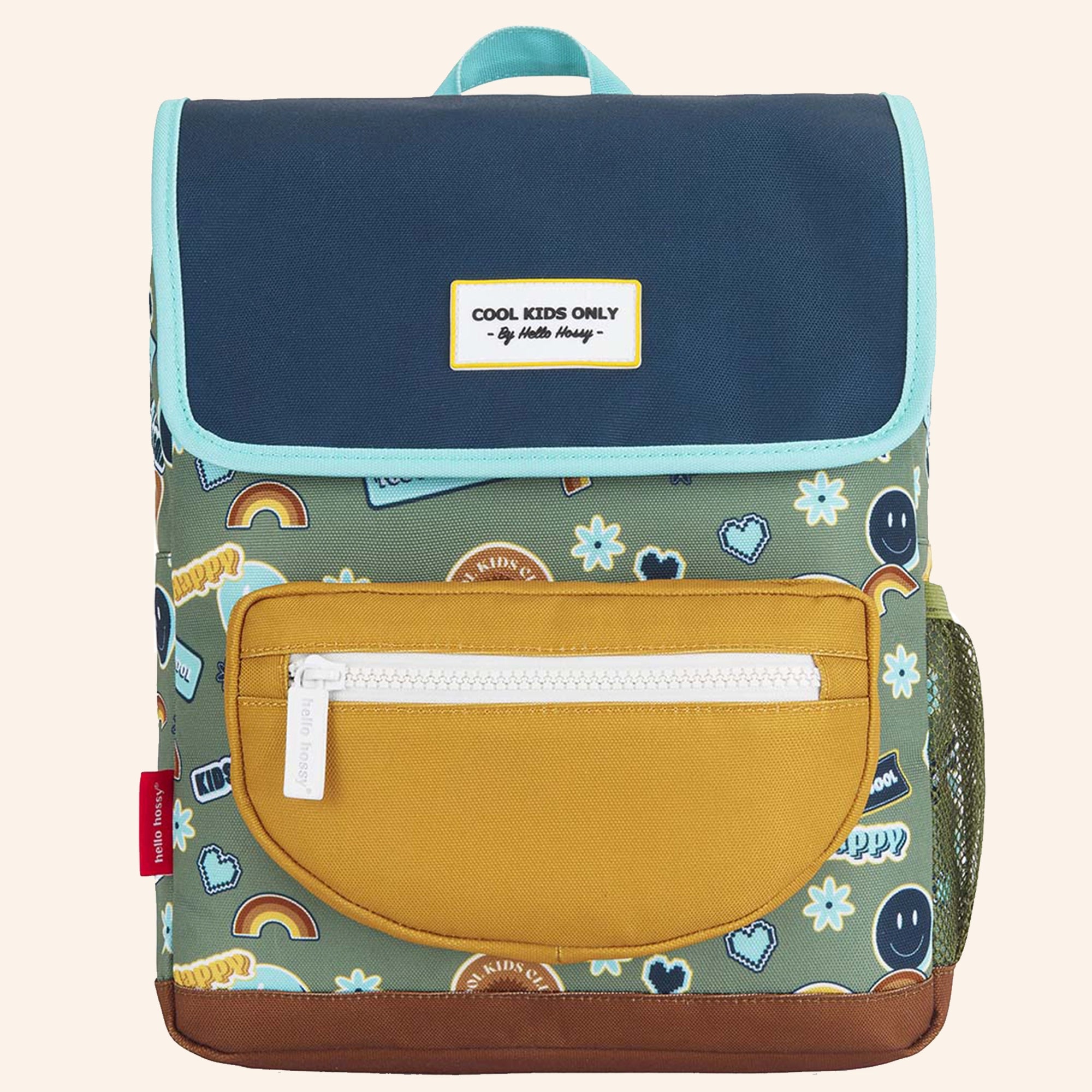 Hello Hossy rugzak – Square – Klein of groot – Smiley