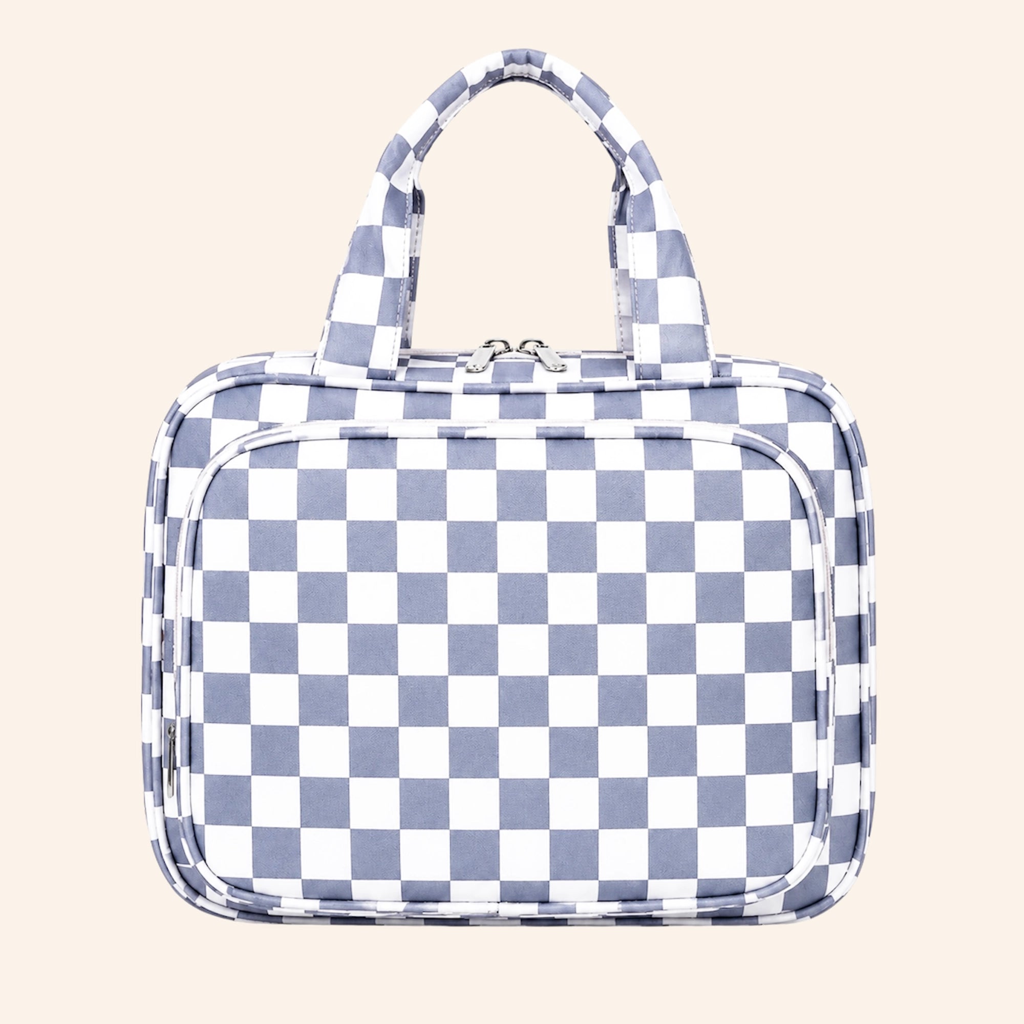 PRE ORDER: Multifunctionele tas | Grijsblauw geblokt