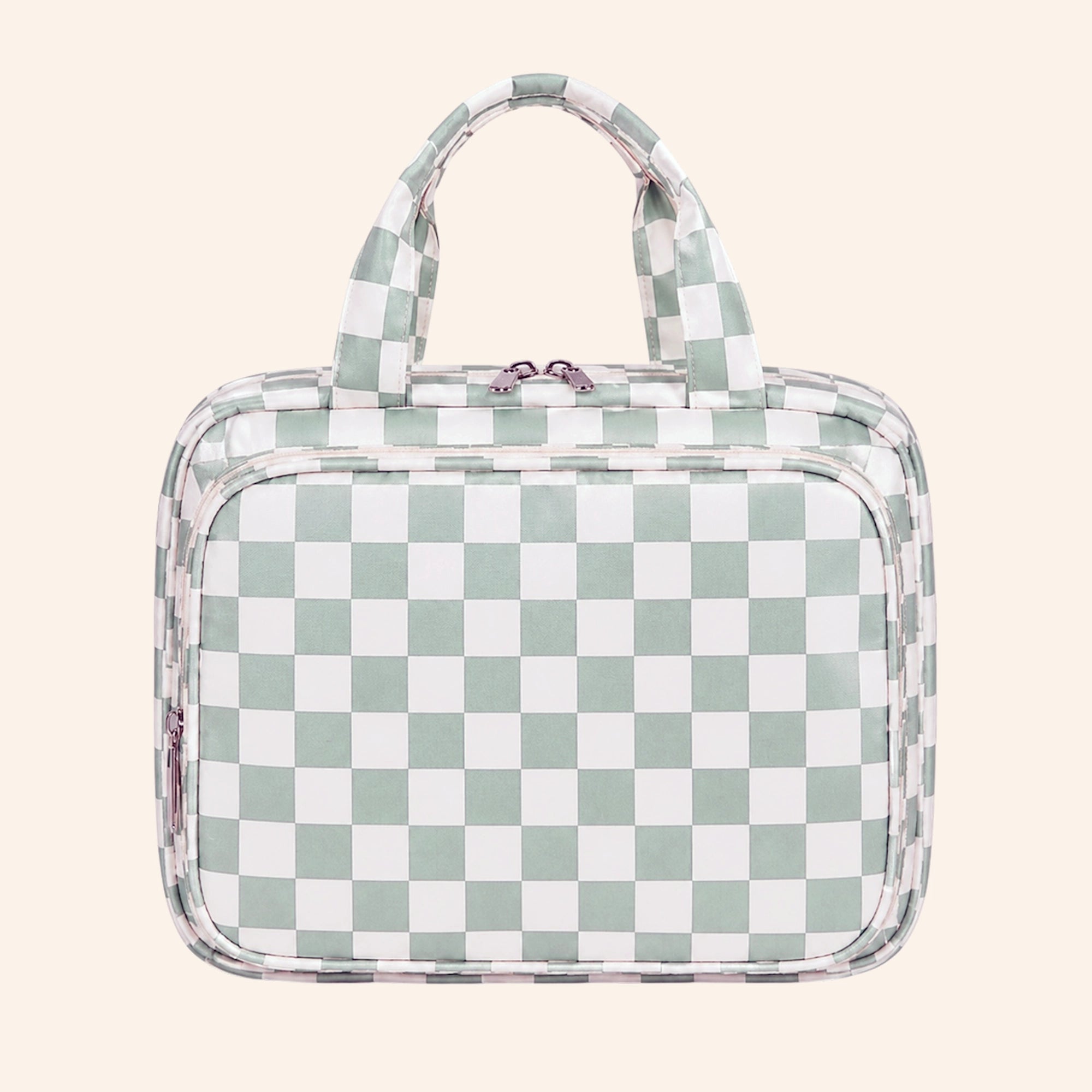 PRE ORDER: Multifunctionele tas | Mintgroen geblokt
