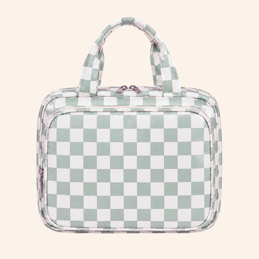 PRE ORDER: Multifunctionele tas | Mintgroen geblokt