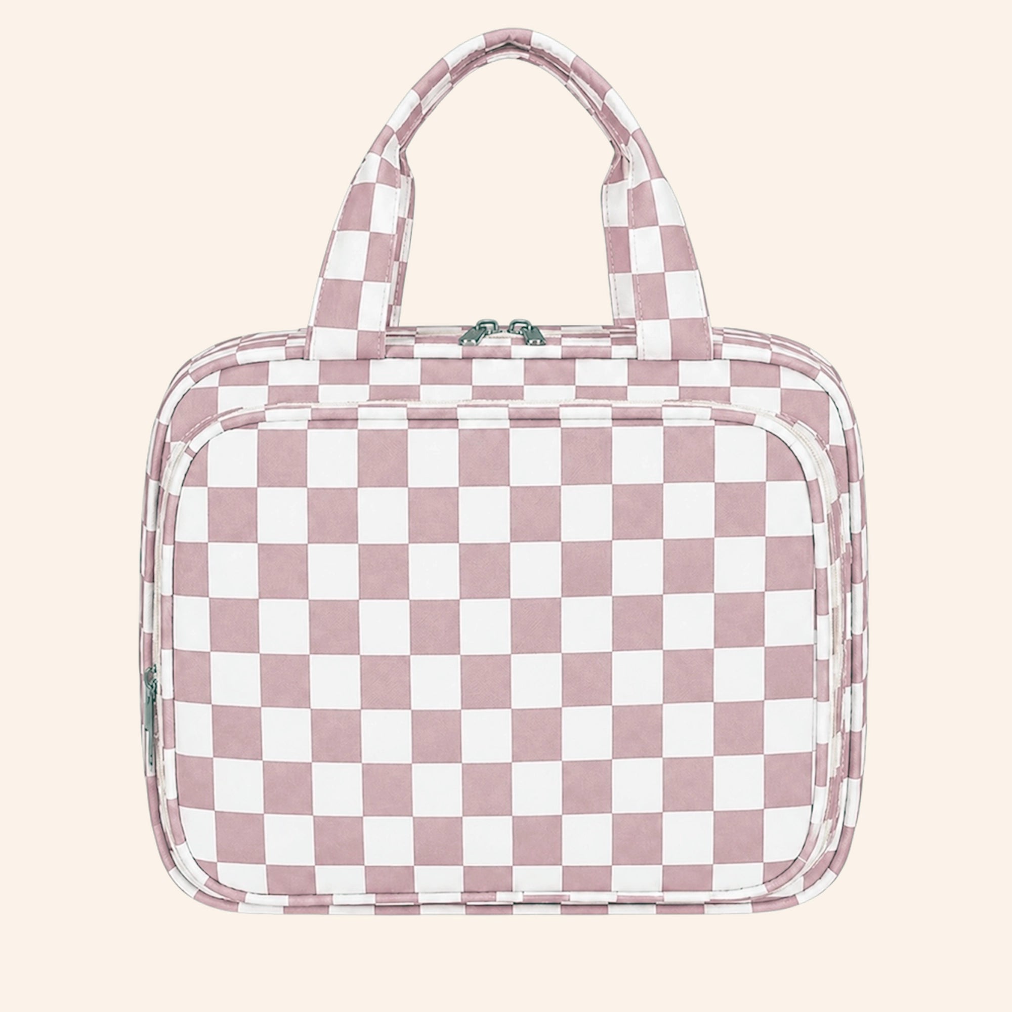PRE ORDER: Multifunctionele tas | Roze geblokt (levering eerste week juli)