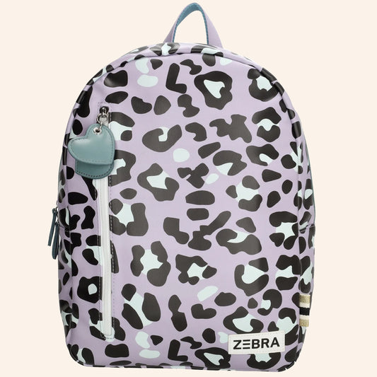 ZEBRA rugzak - Lila panterprint
