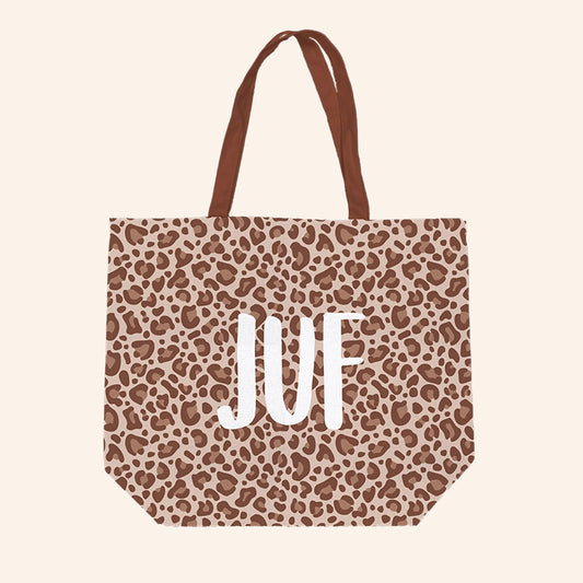 Canvas tas | JUF - Leopard