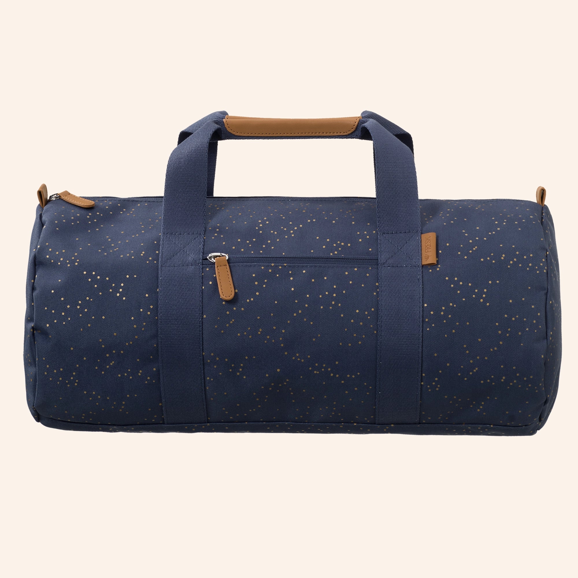 Fresk weekendtas - Indigo Dots