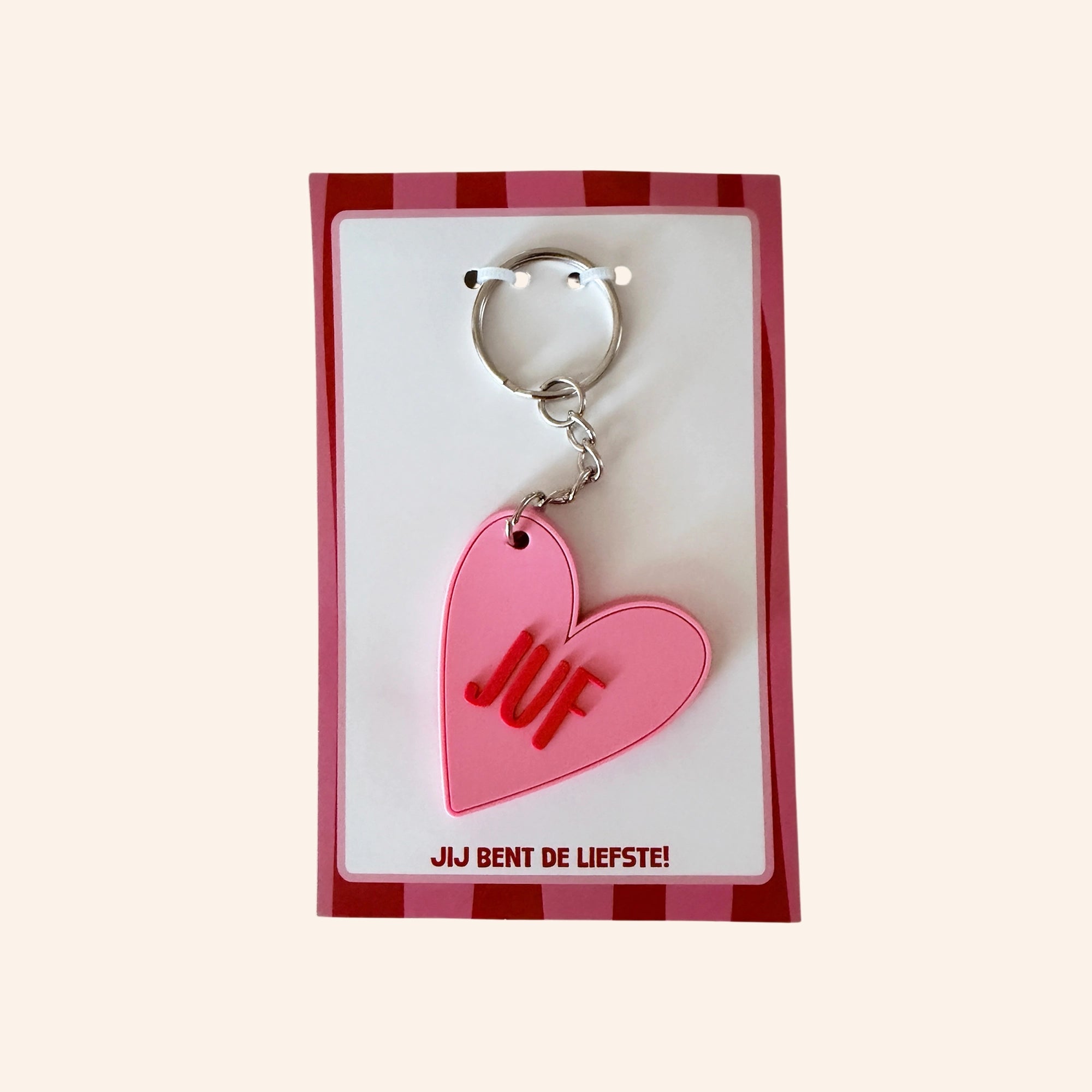 Sleutelhanger juf