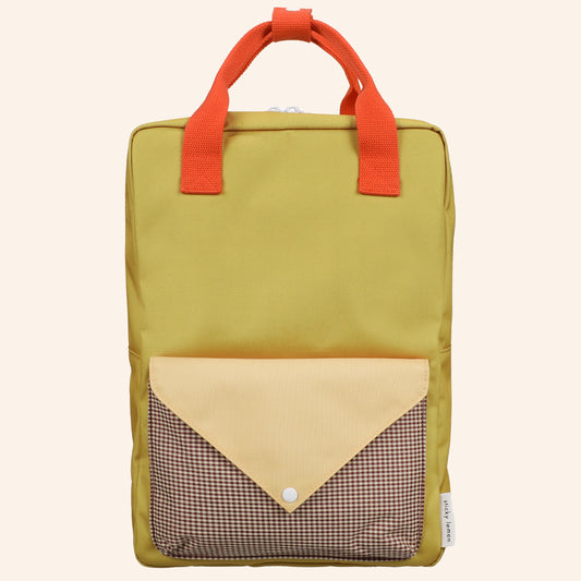 Sticky Lemon rugzak Large - Groot - Envelope - Bookworm Green