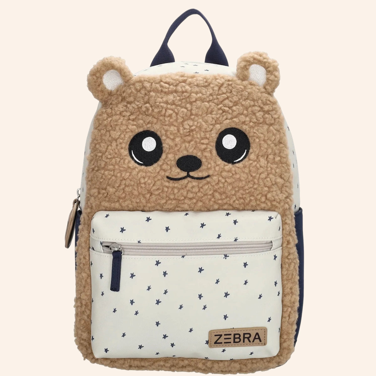 ZEBRA rugzak - Buddies - Beige - Beer